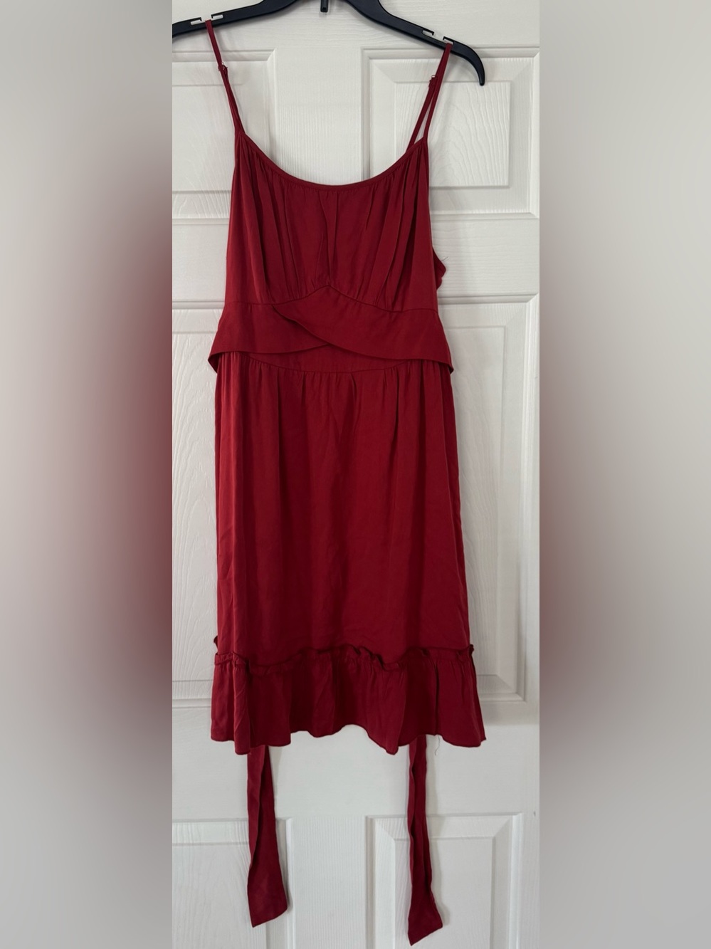 ePretty Spaghetti-Strap Dress with Ruffle Hem XL